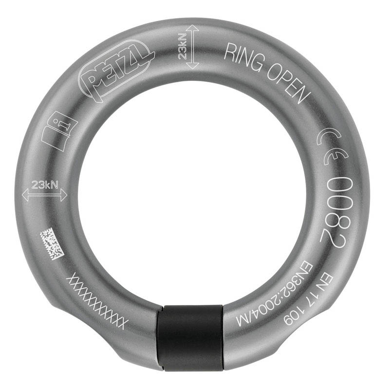 Pritrdilni obroč PETZL RING OPEN- SIVE BARVE
